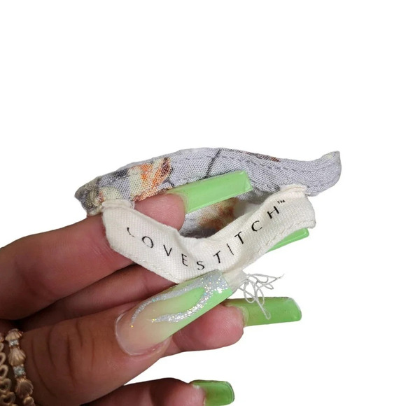 Love Stitch Floral Maxi Eyelet Dress M/L - Picture 4 of 7